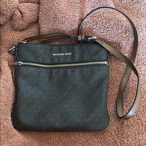 Michael Kors Dark Brown Bedford Shoulder Bag